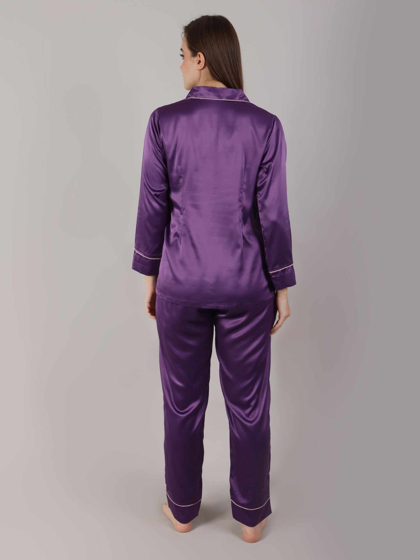 Plum Night suit with Pajama