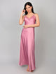 Rosete Satin Nighty with Long Robe