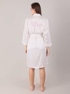 Bridal Robe in White