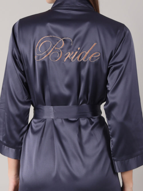 This bridal robe is mainly used for coverage, make up shots and getting ready moments of a woman or a bride to be.